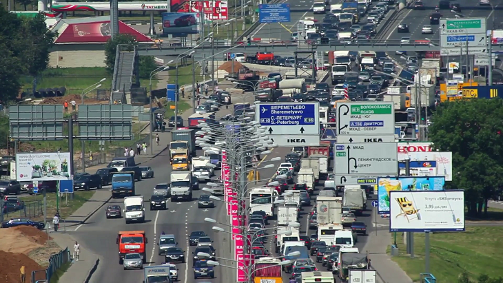 Типичная ситуация в Москве