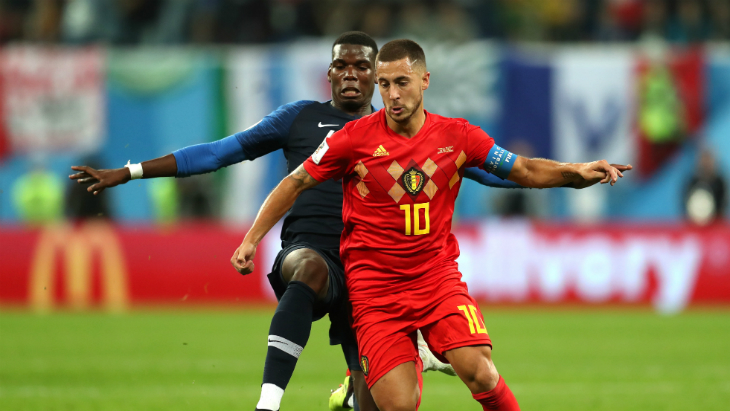 В матче с Бельгией французам пришлось туго