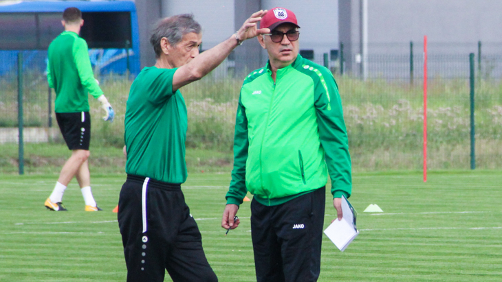 Курбан Бердыев на сборах