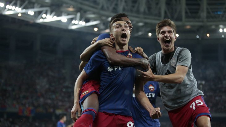 Игроки ЦСКА