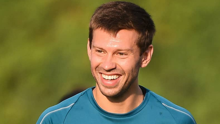 Федор Смолов на тренировке «Краснодара» 2 августа