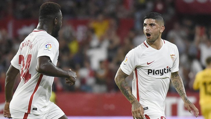 Жорис Ньяньон и Эвер Банега