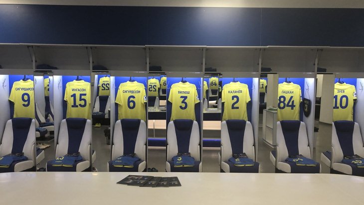 Раздевалка «Ростова»