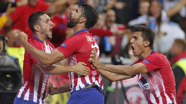 Футболисты «Атлетико»