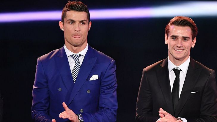 Криштиану Роналду и Антуан Гризманн