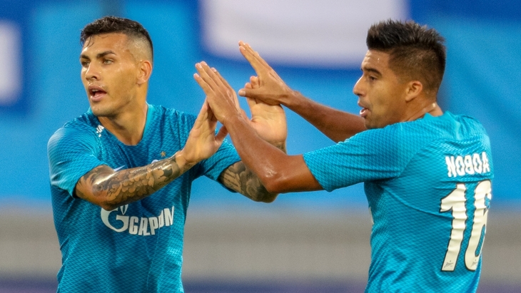 Леандро Паредес и Кристиан Нобоа