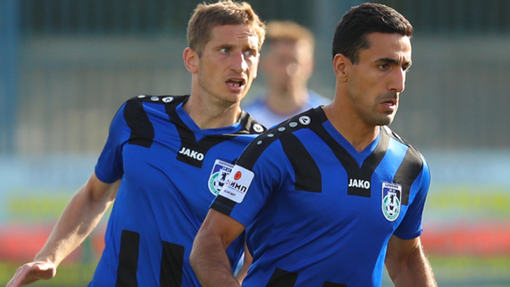 Футболисты «Шинника»