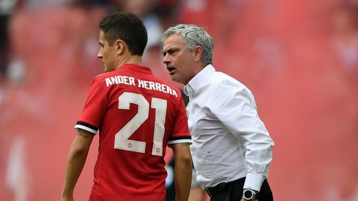 Андрер Эррера и Жозе Моуринью