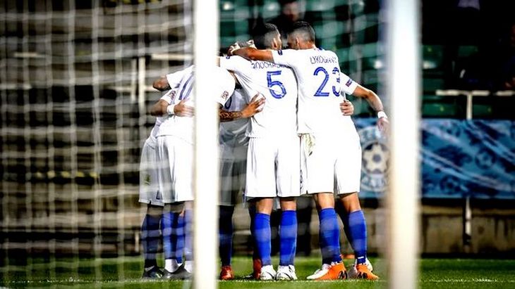 Футболисты сборной Греции