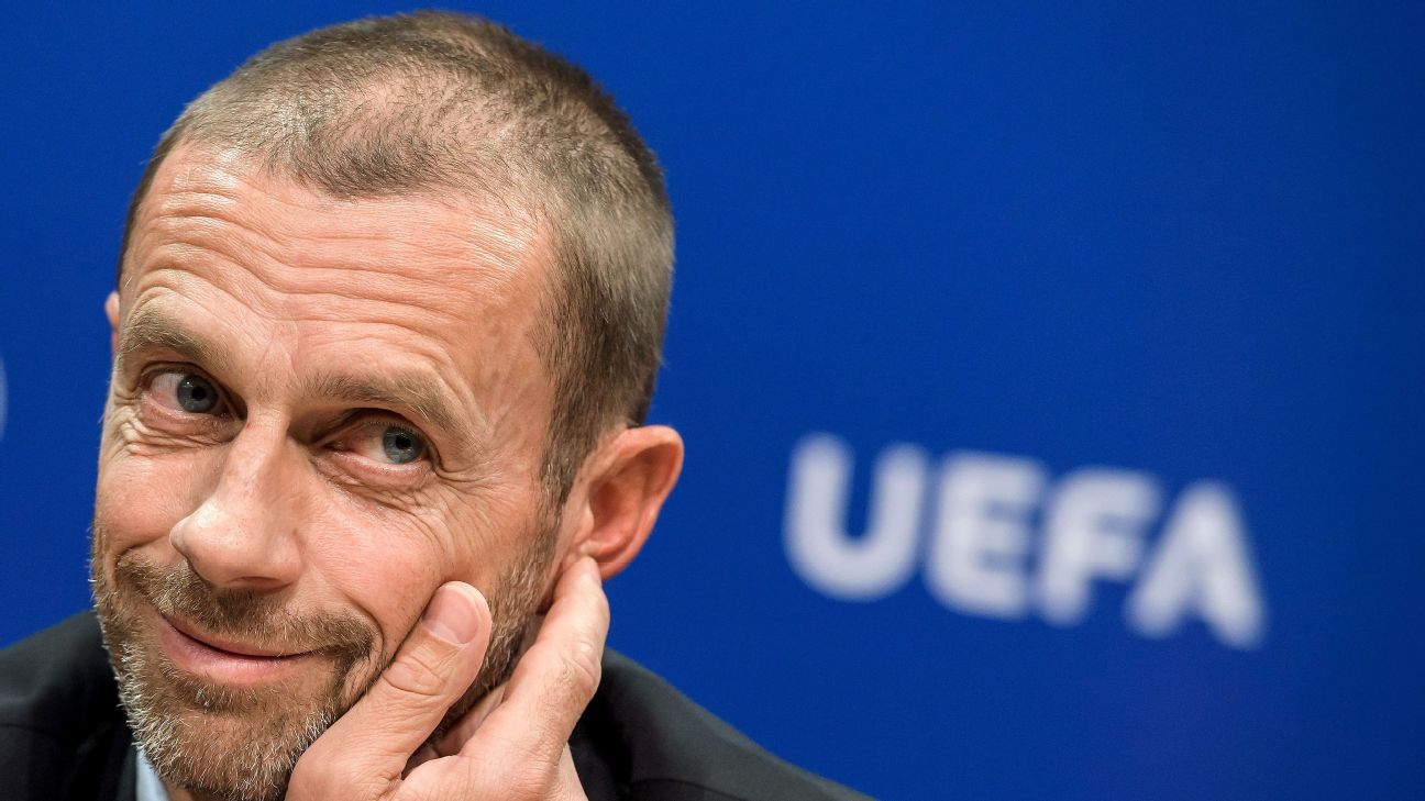 Пока что Александер Чеферин отрицает возможность проведения финала ЛЧ в США