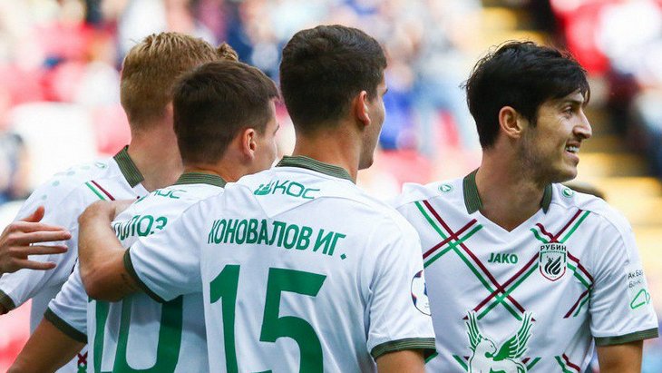 Футболисты «Рубина»