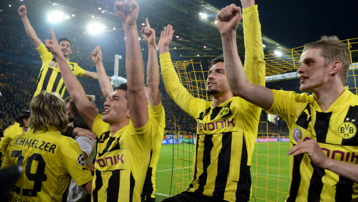 Футболисты «Боруссии»