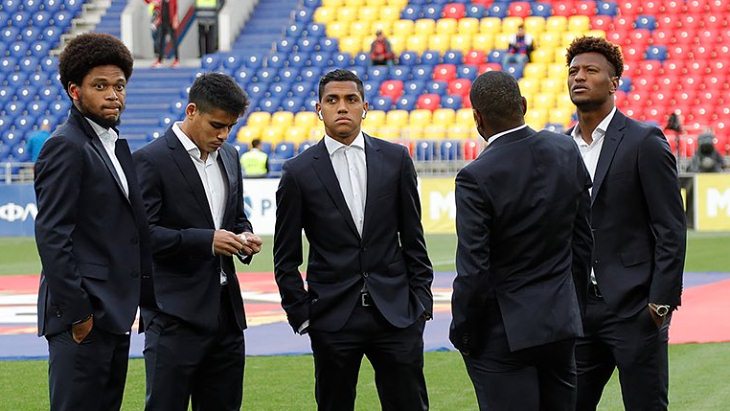 Игроки «Спартака»