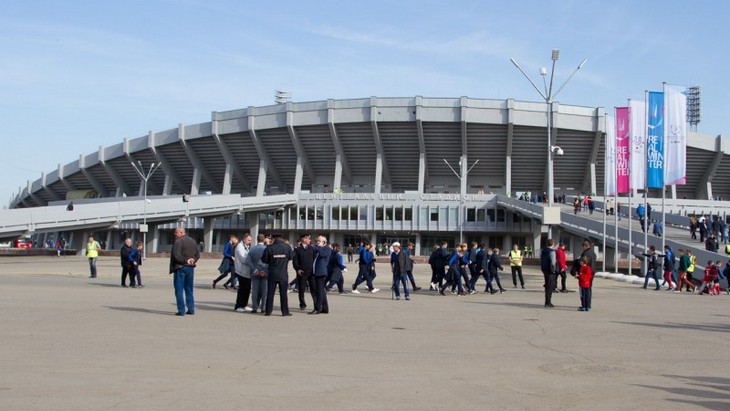 Стадион в Красноярске