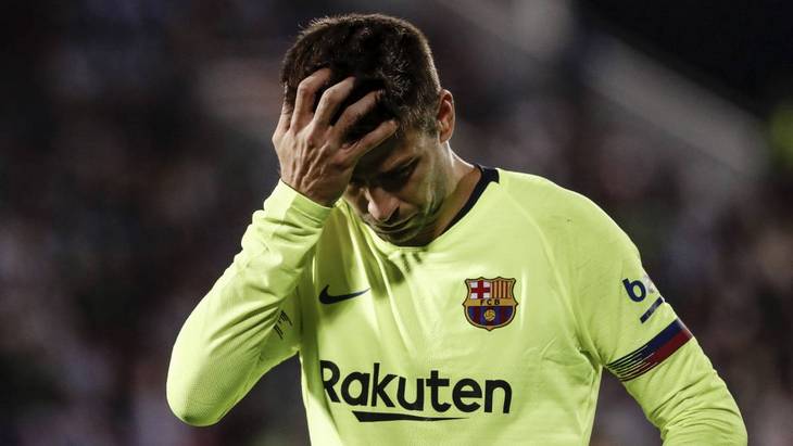 Жерар Пике допустил фатальную ошибку