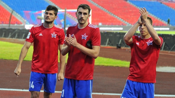 Футболисты «СКА-Хабаровска»