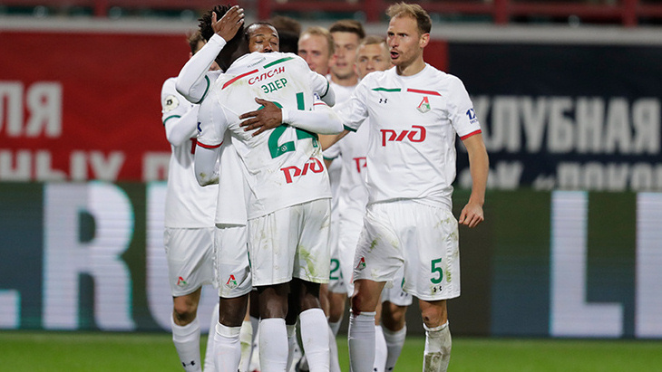 Футболисты «Локомотива»