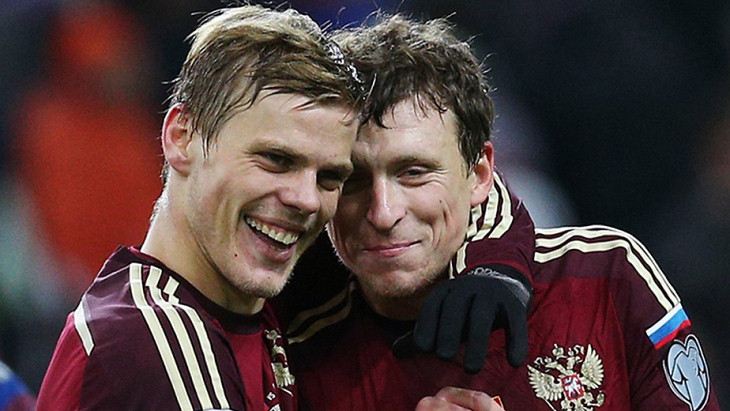 Александр Кокорин и Павел Мамаев