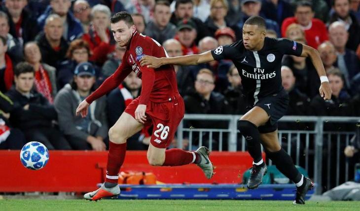 Матч «Ливерпуль» — «Пари Сен-Жермен» подарил болельщикам незабываемое шоу