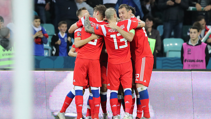 Празднование гола