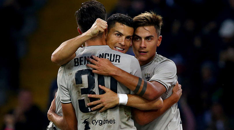 Криштиану Роналду принимает поздравления