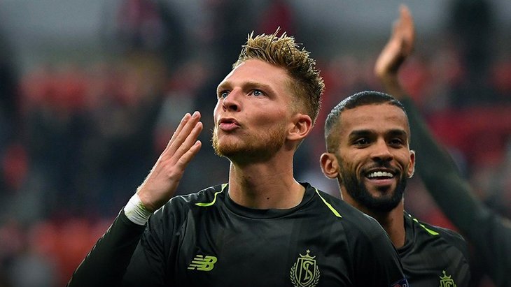 Радость футболистов «Стандарда»