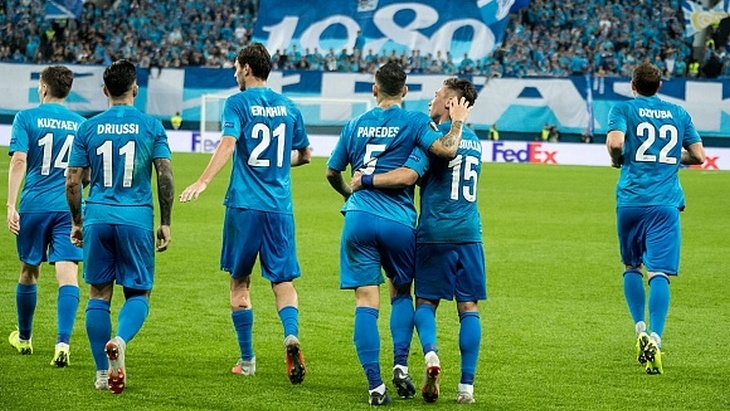 Футболисты «Зенита»