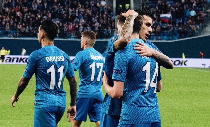 Кузяев принес победу «Зениту»