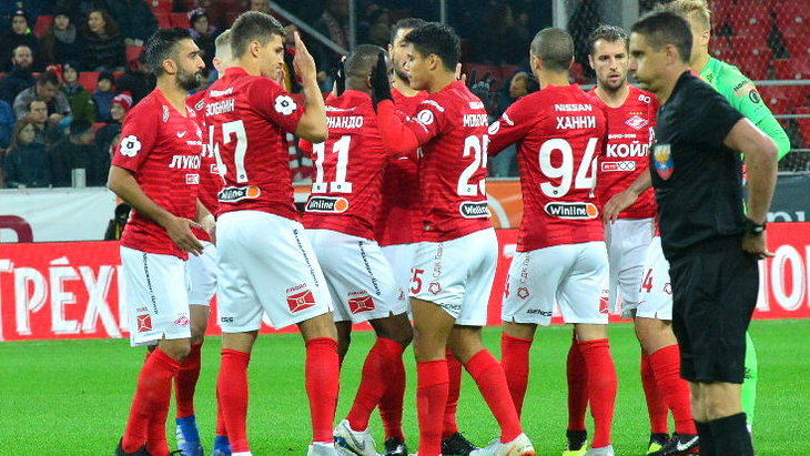 Футболисты «Спартака»