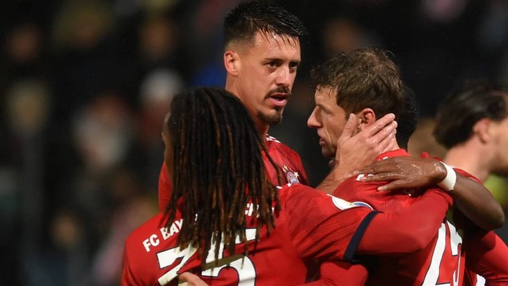 Футболисты «Баварии»