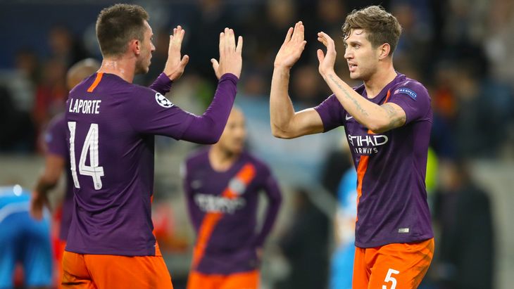 Эмерик Ляпорт и Джон Стоунз