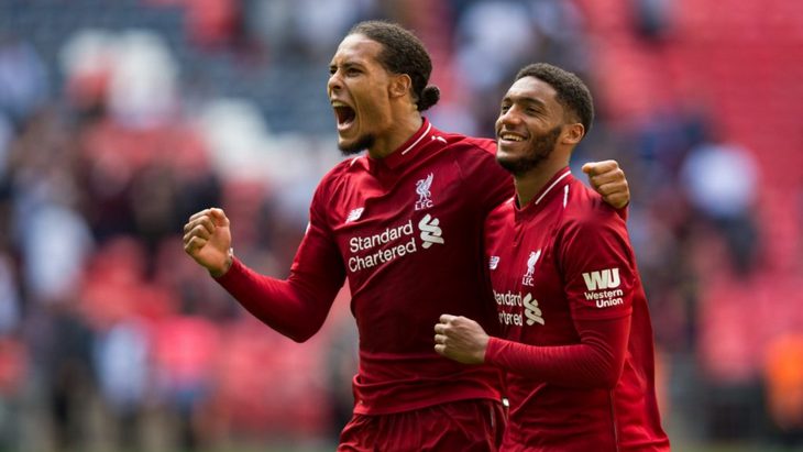 Вирджил ван Дейк и Джо Гомес