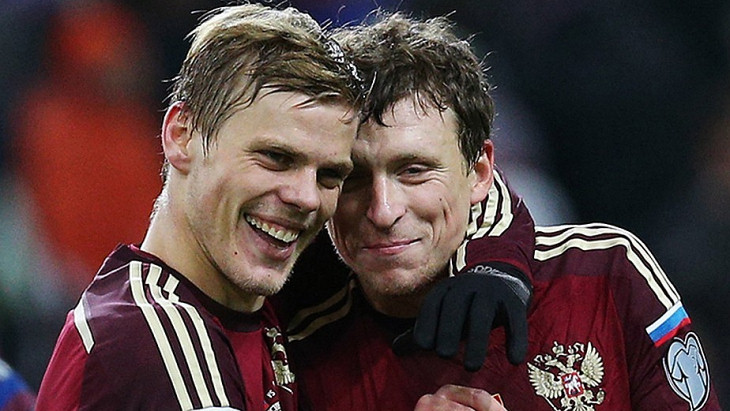 Александр Кокорин и Павел Мамаев