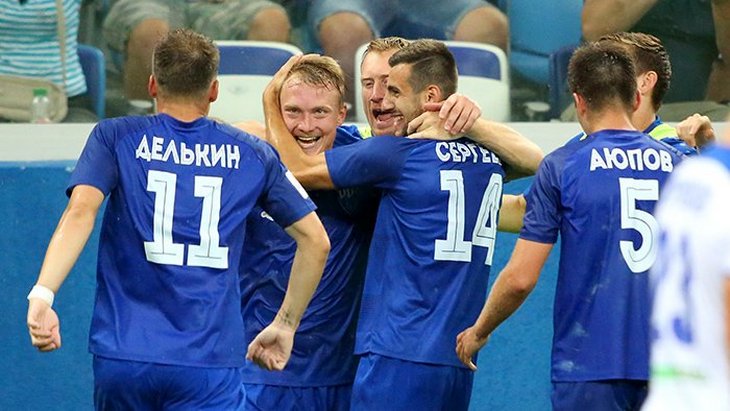 Футболисты «Нижнего Новгорода»