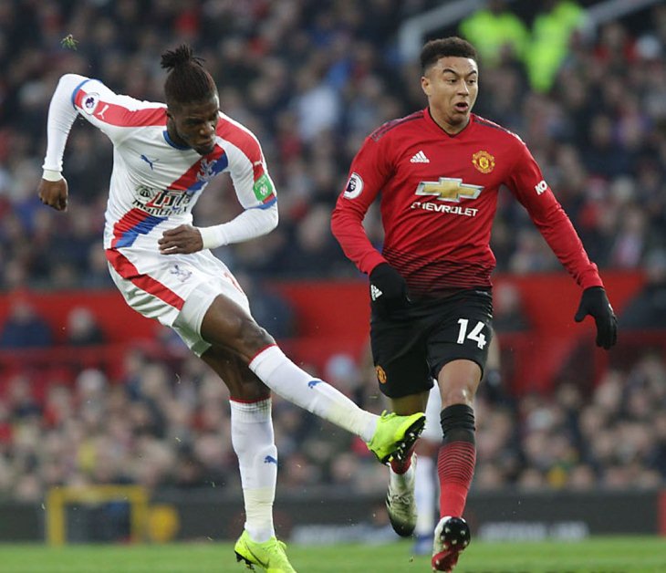 Уилфрид Заа и Джесси Лингард