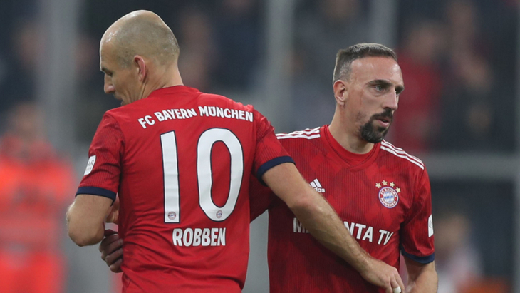 Арьен Роббен и Франк Рибери