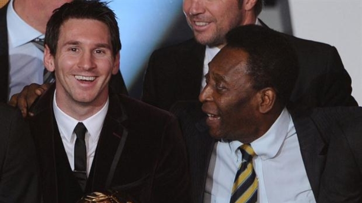 Лионель Месси и Пеле