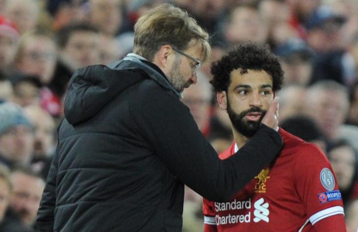 Юрген Клопп и Мохамед Салах
