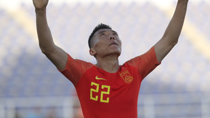 Китай одержал волевую победу над Киргизией на Кубке Азии