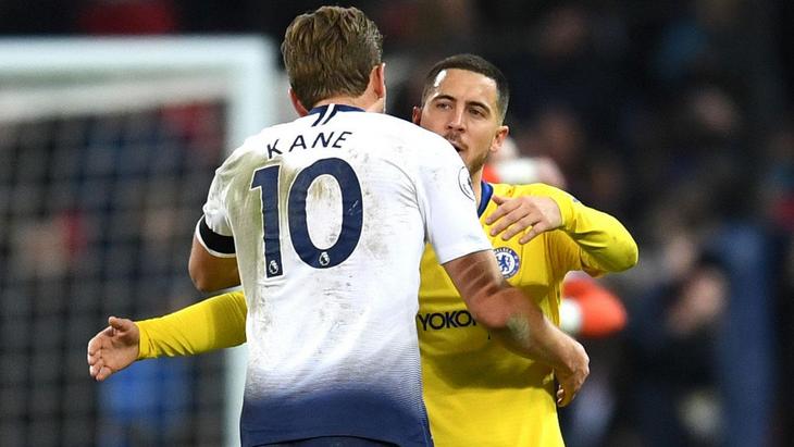 Гарри Кейн и Эден Азар