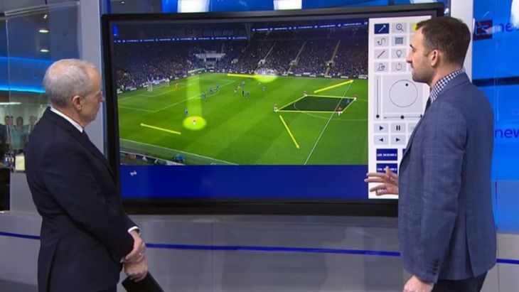 Полузащитники из центра перейдут на фланги в случае контратаки