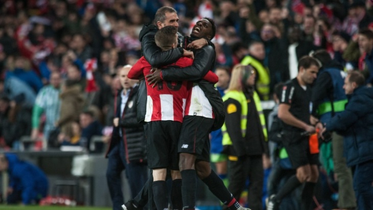 «Атлетик» забил гол в первом тайме