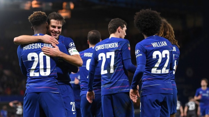 «Челси» забил три безответных гола