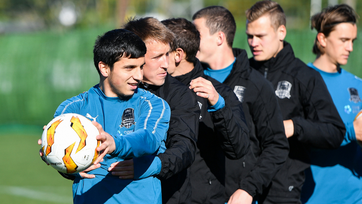 Футболисты «Краснодара»