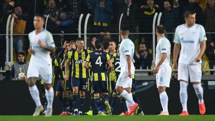 «Зенит» уступил «Фенербахче»