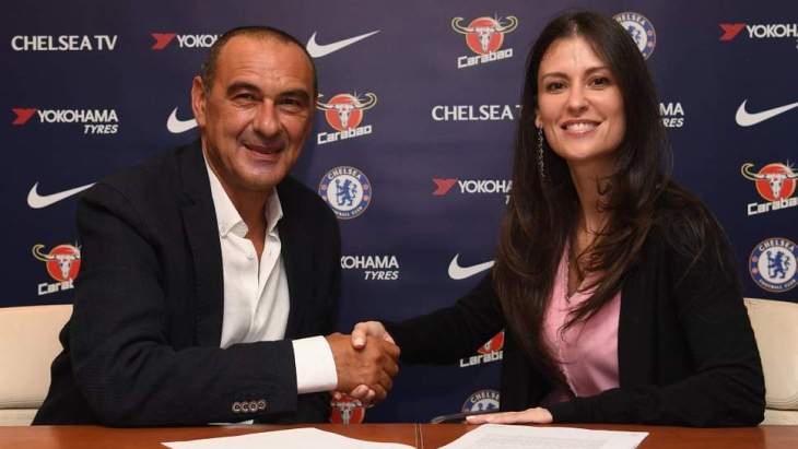 Маурицио Сарри и Марина Грановская