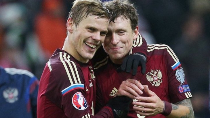 Александр Кокорин и Павел Мамаев