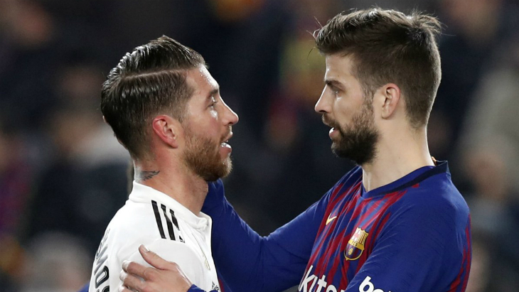 Серхио Рамос и Жерар Пике