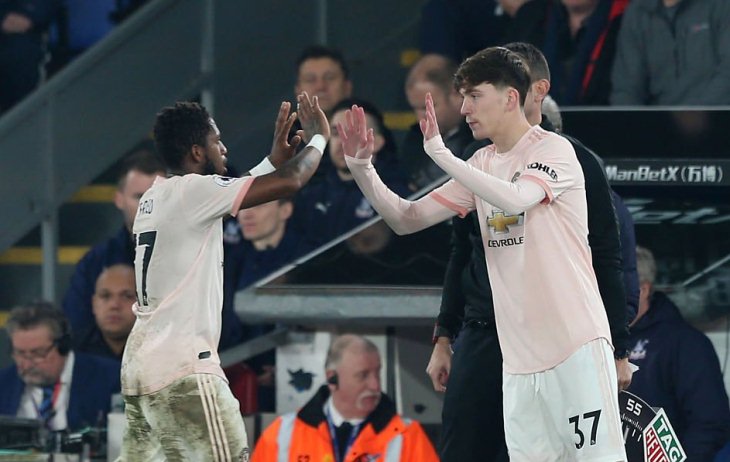 Джеймс Гарнер дебютировал за «МЮ»