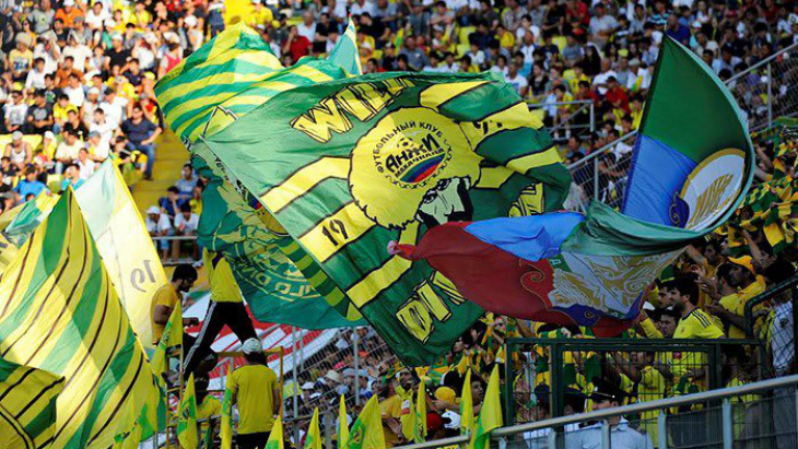 Фанаты «Анжи»